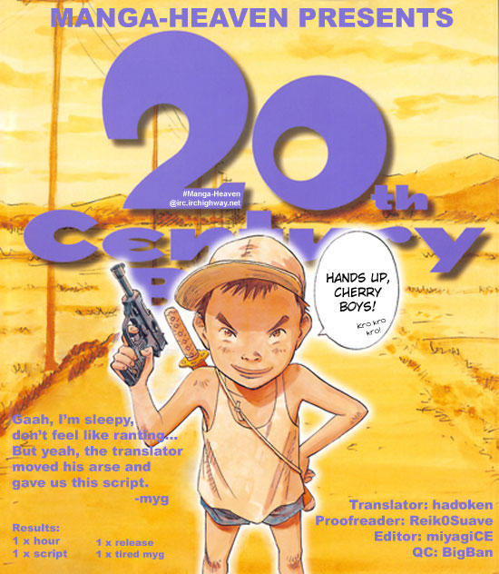 Read 20th Century Boys EN Manga Online