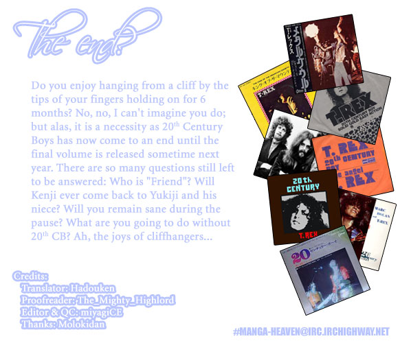 Read 20th Century Boys EN Manga Online