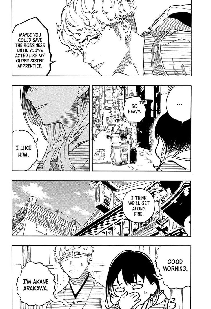 Read Akane Banashi EN Manga Online