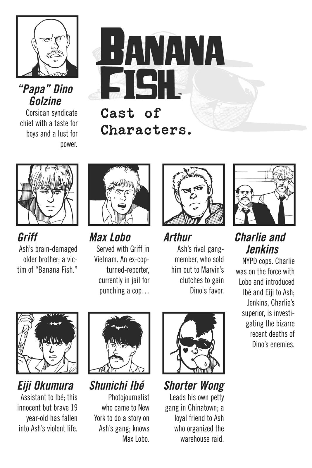 Read Banana Fish EN Manga Online