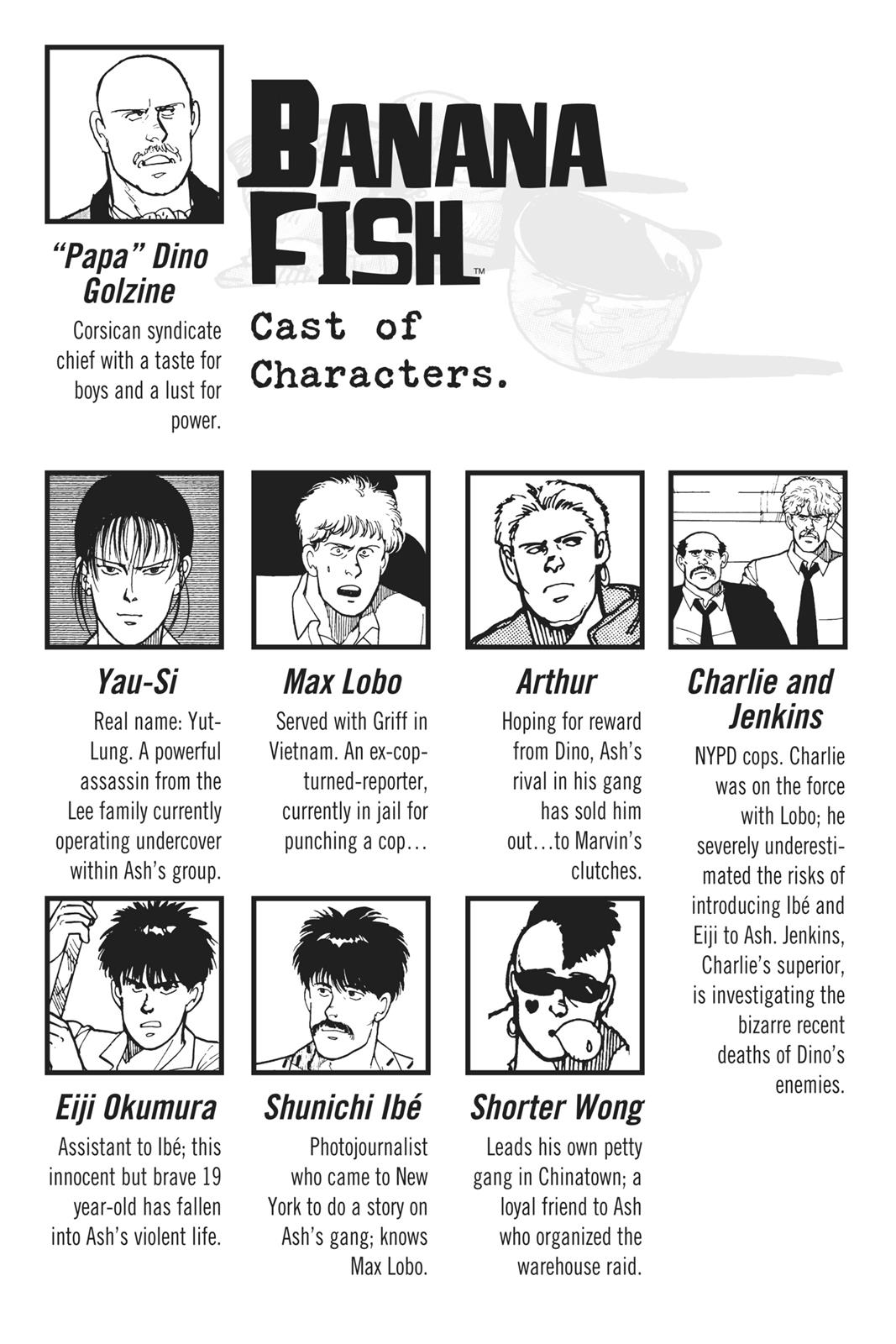 Read Banana Fish EN Manga Online