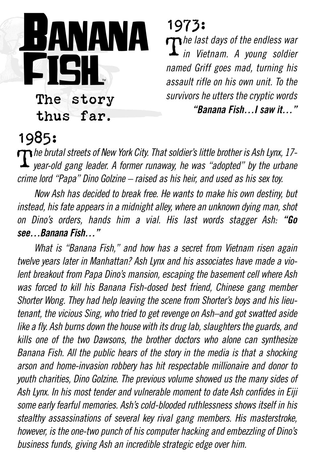 Read Banana Fish EN Manga Online