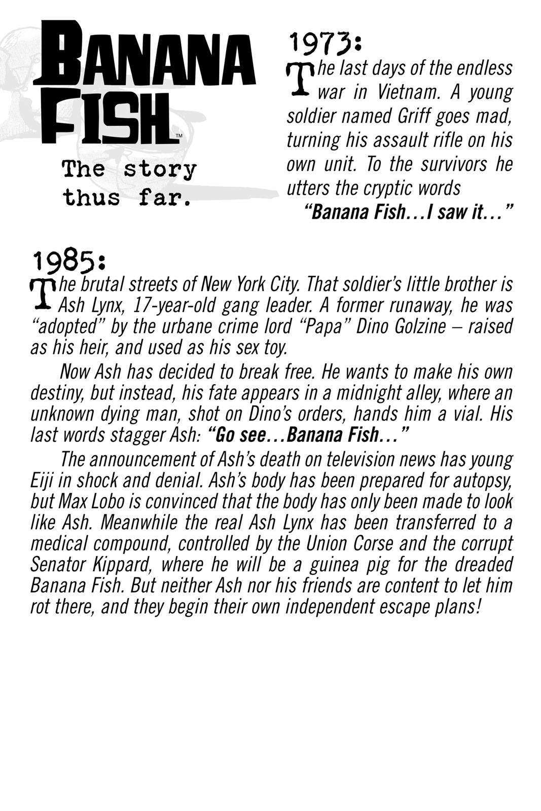 Read Banana Fish EN Manga Online