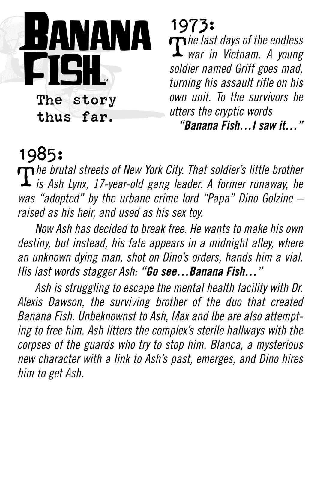 Read Banana Fish EN Manga Online