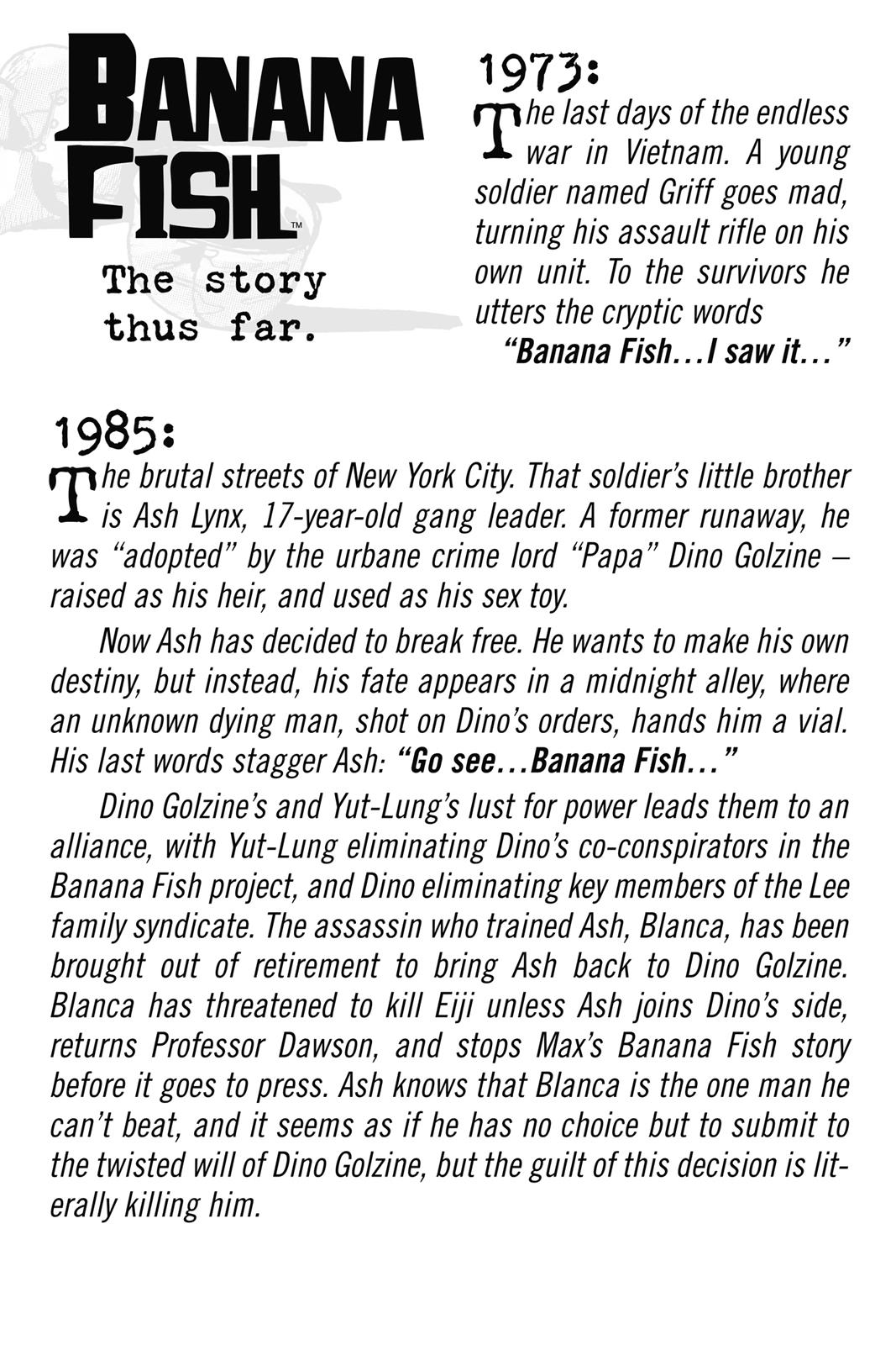 Read Banana Fish EN Manga Online