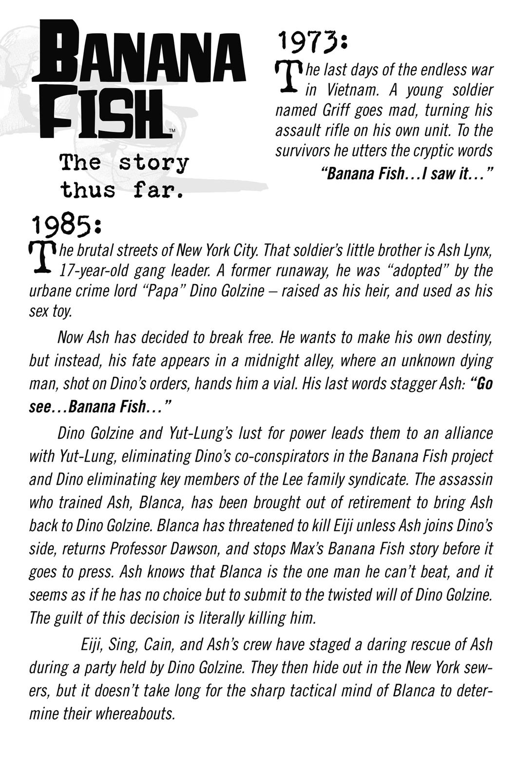 Read Banana Fish EN Manga Online