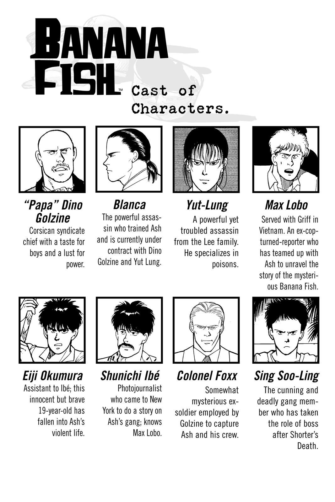 Read Banana Fish EN Manga Online