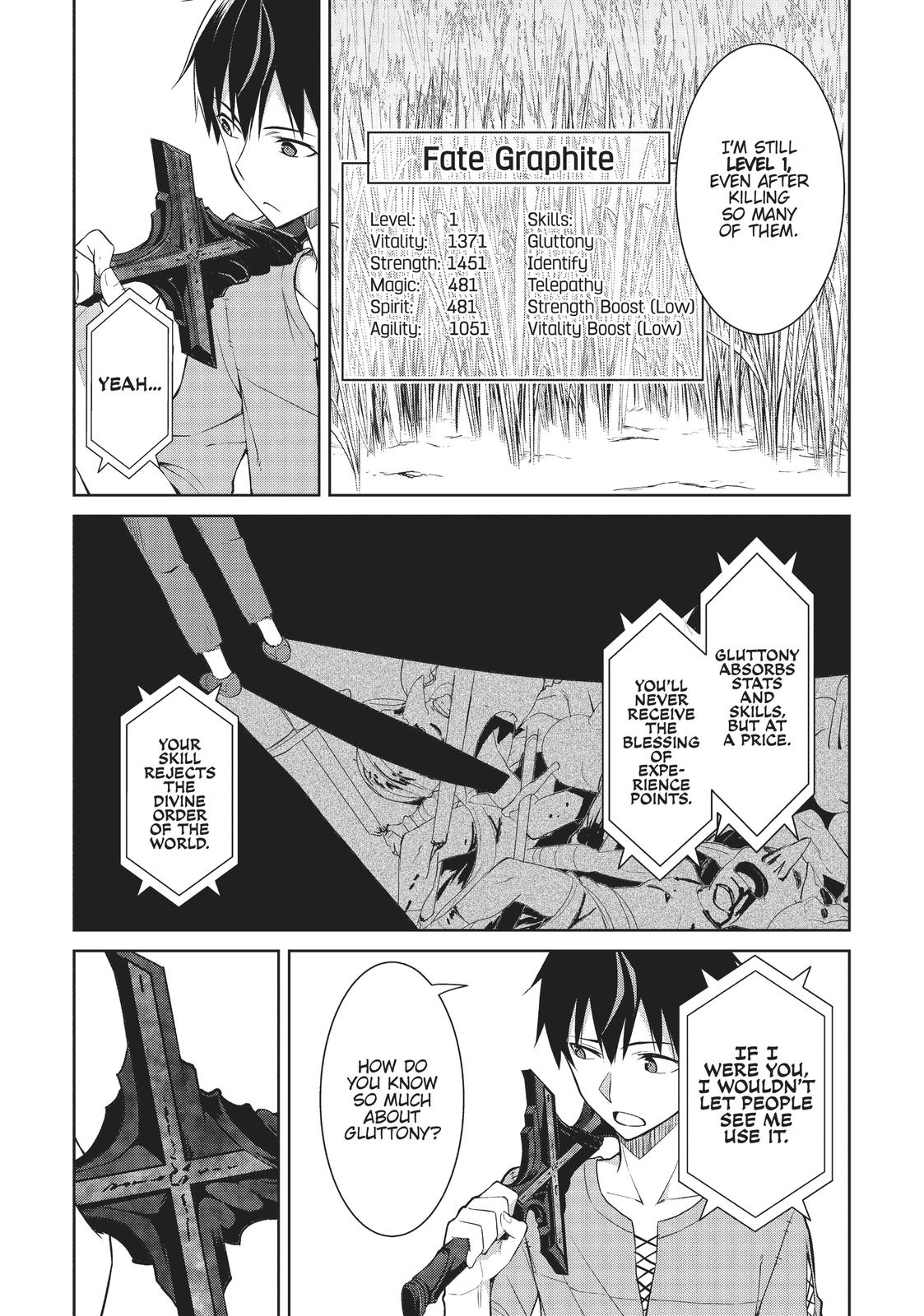 Read Berserk of Gluttony EN Manga Online