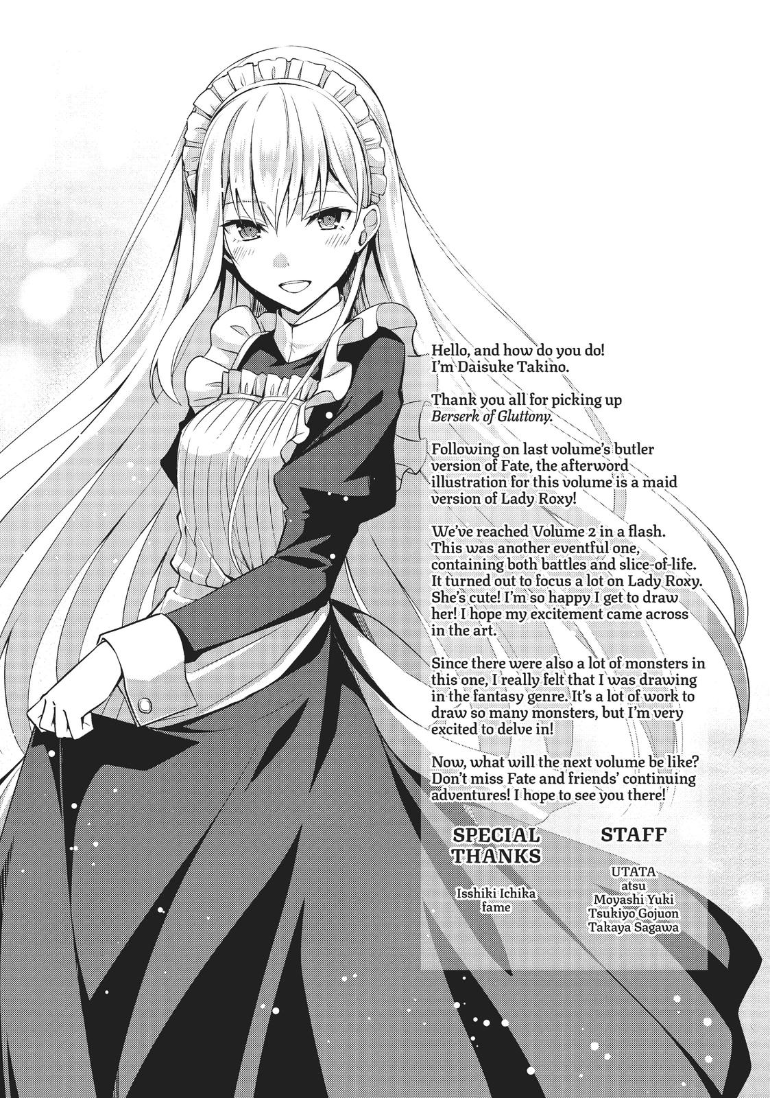 Read Berserk of Gluttony EN Manga Online