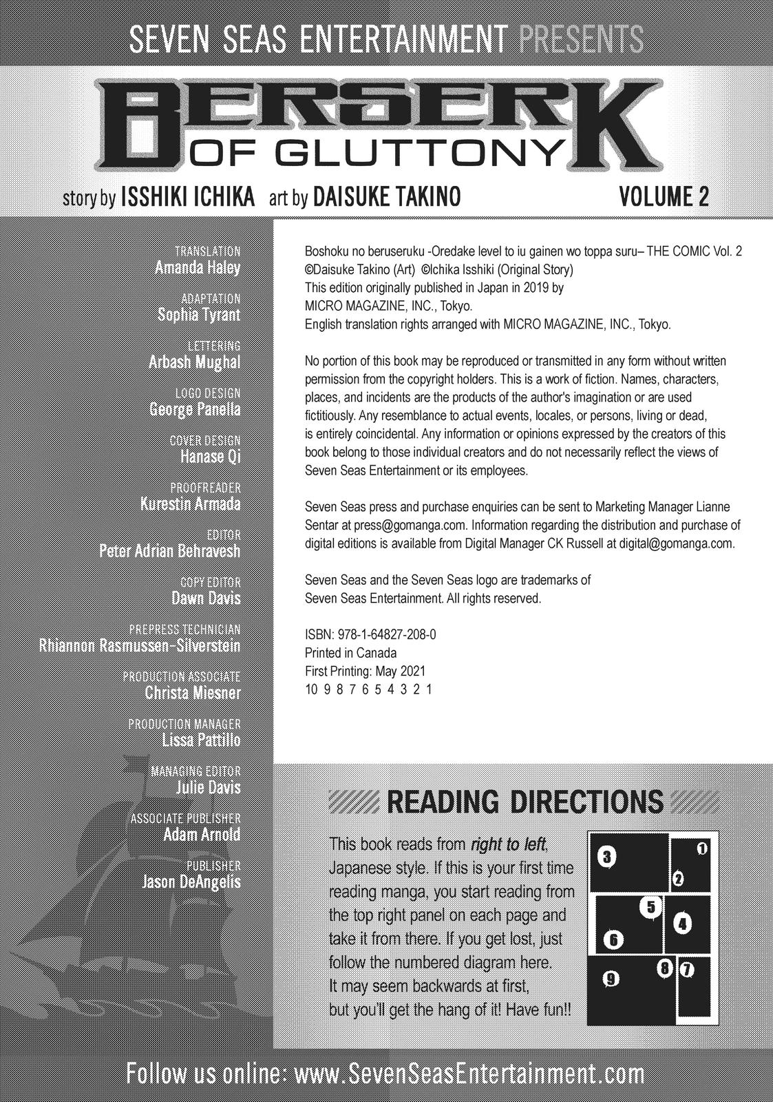 Read Berserk of Gluttony EN Manga Online