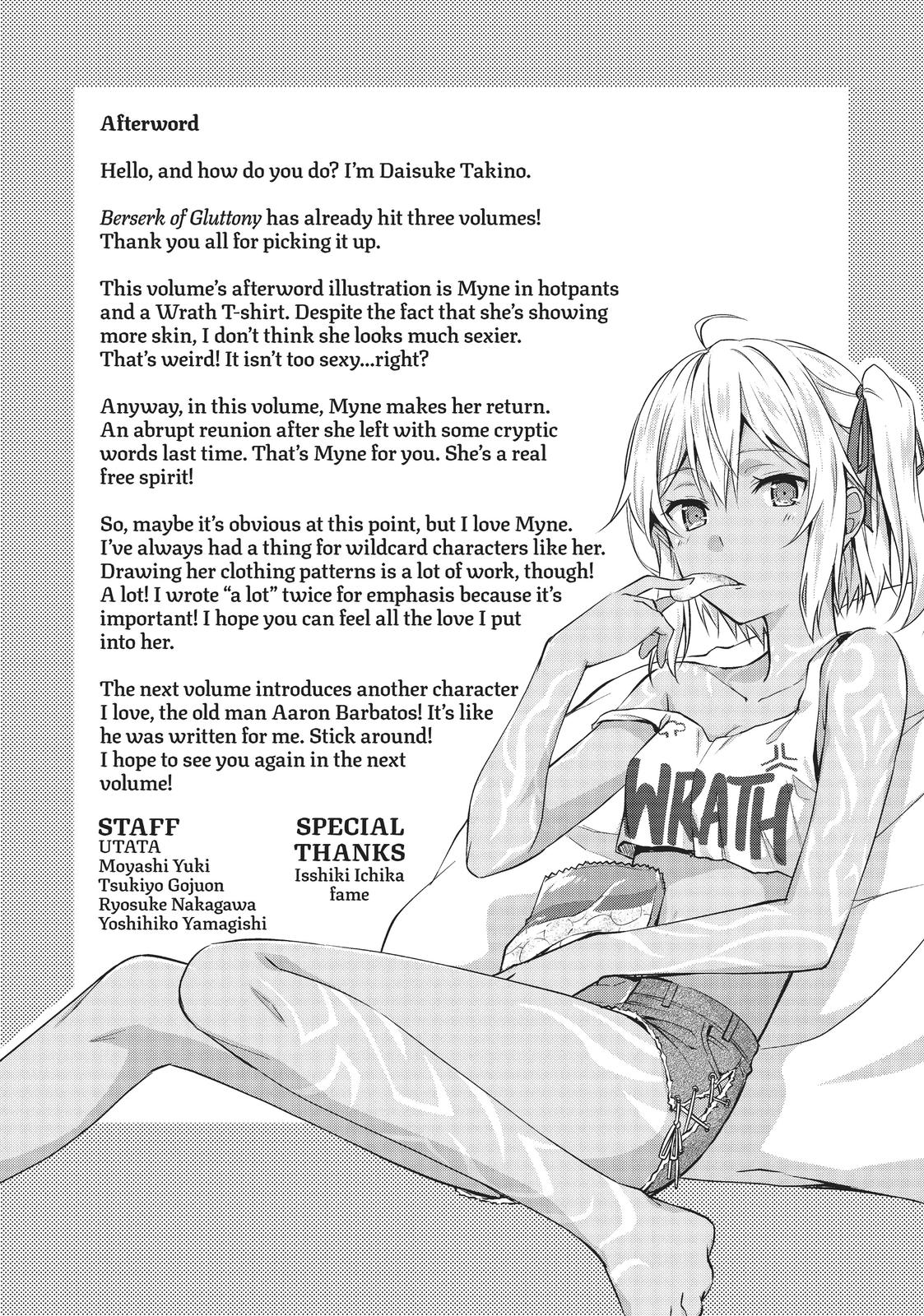 Read Berserk of Gluttony EN Manga Online