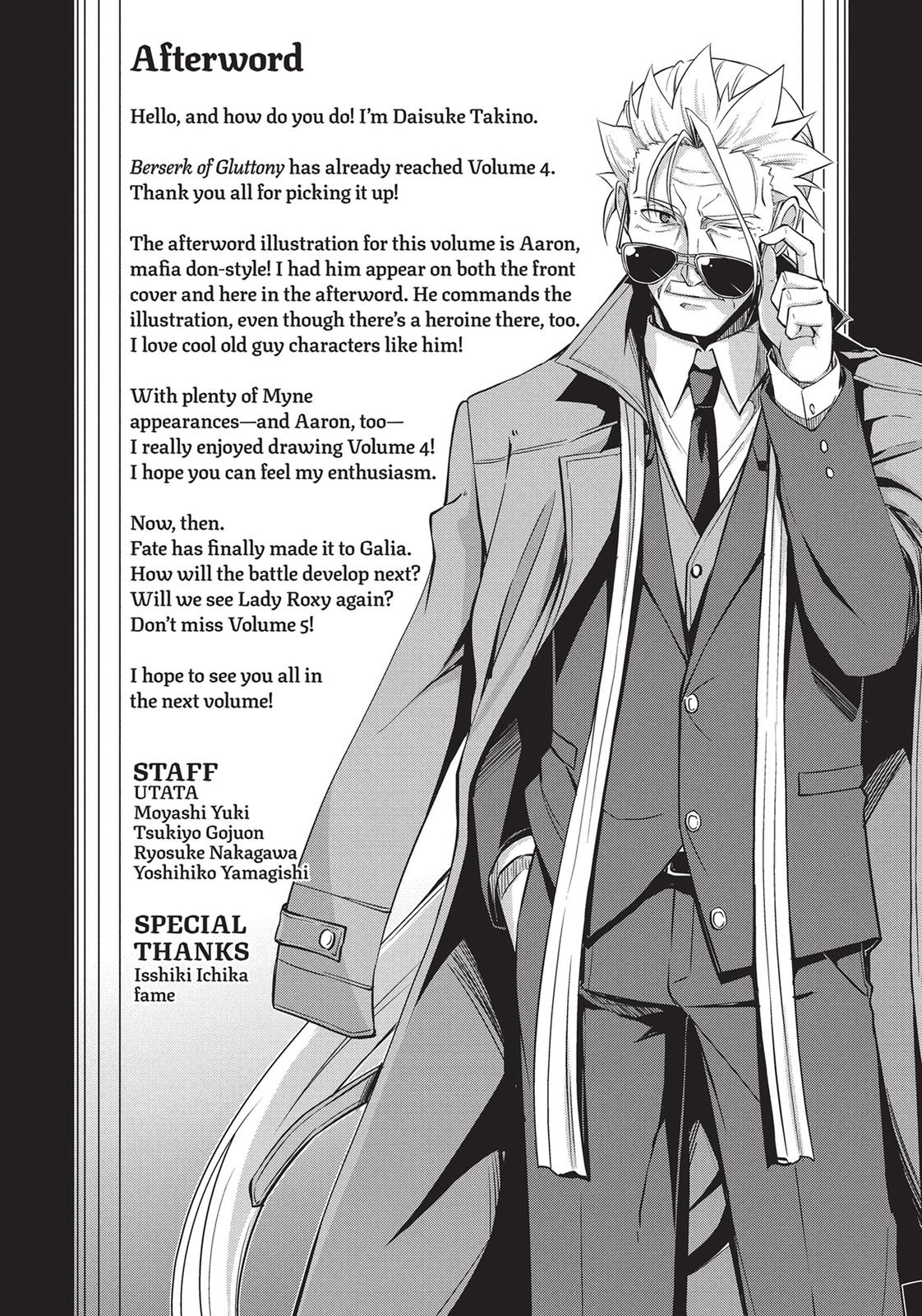 Read Berserk of Gluttony EN Manga Online