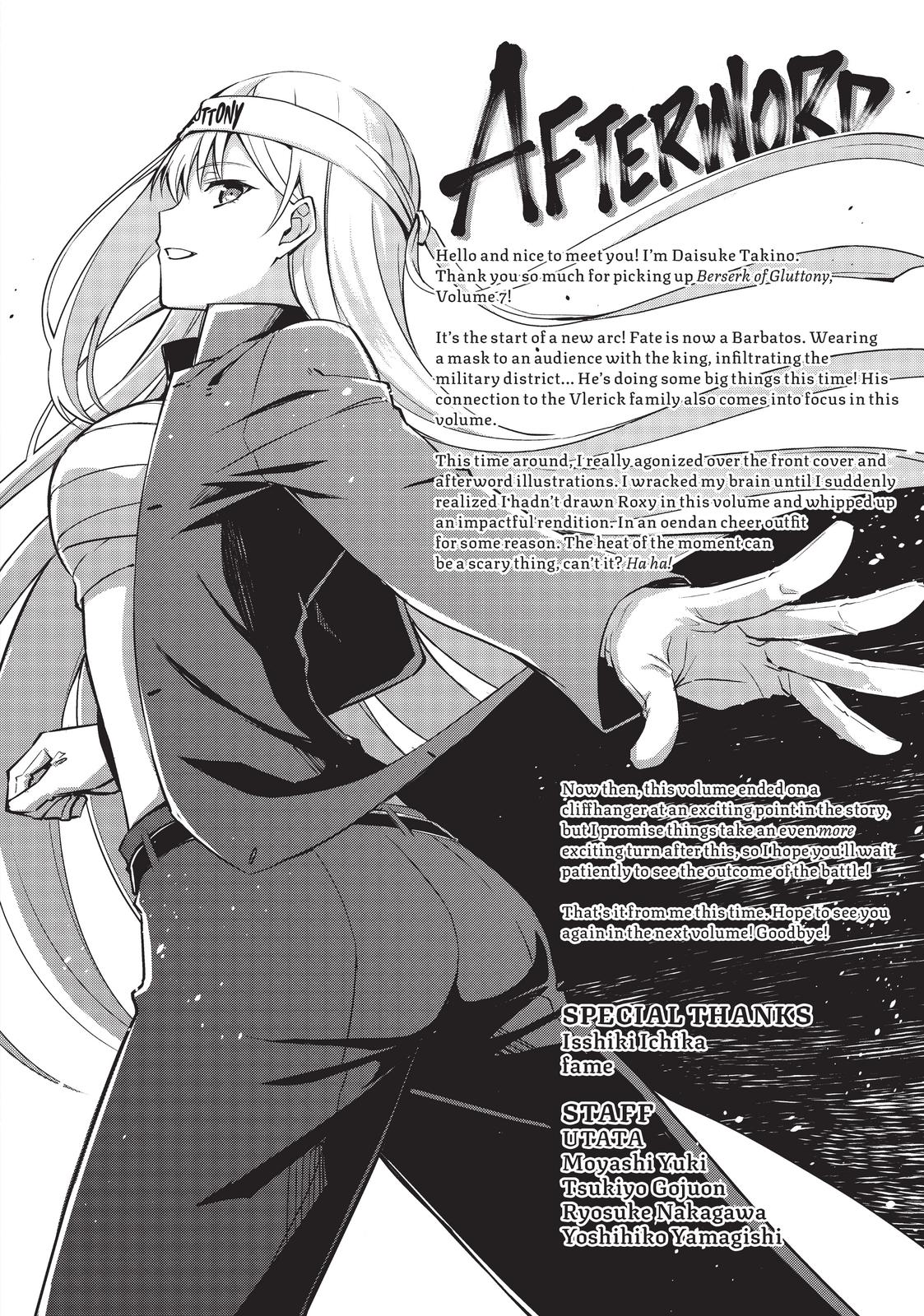 Read Berserk of Gluttony EN Manga Online