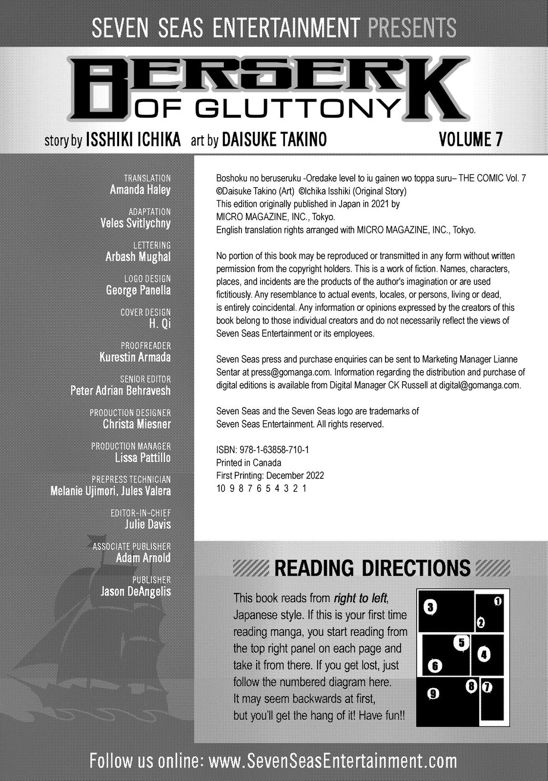 Read Berserk of Gluttony EN Manga Online