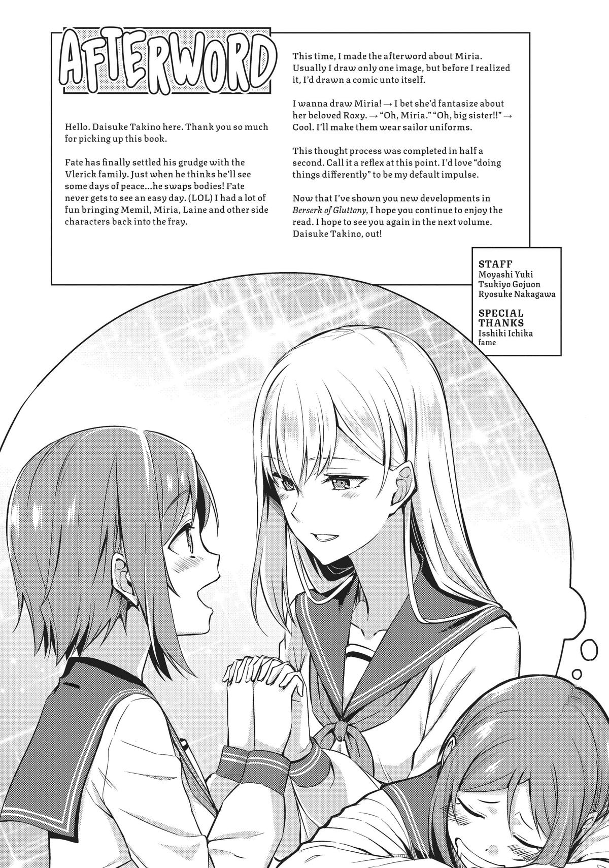 Read Berserk of Gluttony EN Manga Online