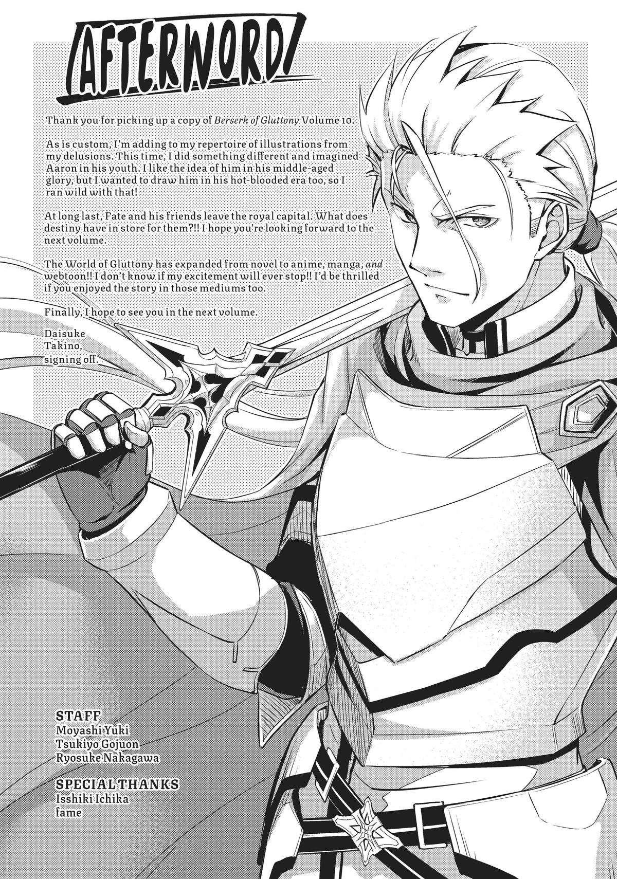 Read Berserk of Gluttony EN Manga Online