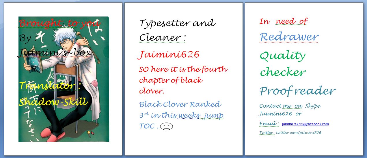 Read Black Clover EN Manga Online