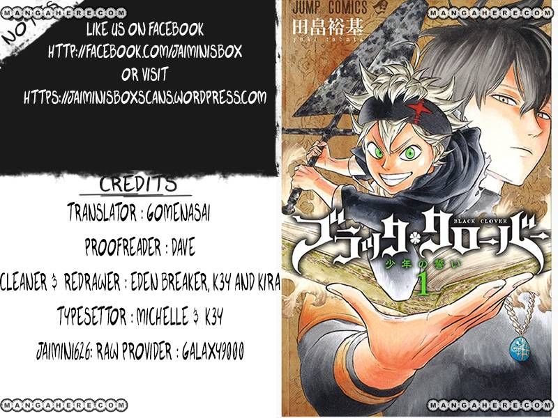 Read Black Clover EN Manga Online