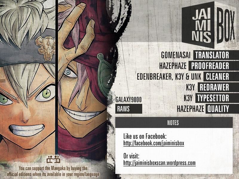 Read Black Clover EN Manga Online