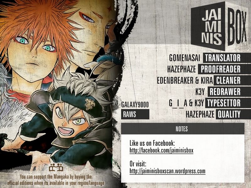 Read Black Clover EN Manga Online