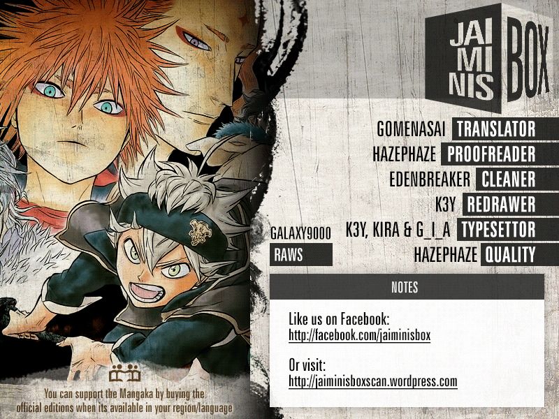 Read Black Clover EN Manga Online