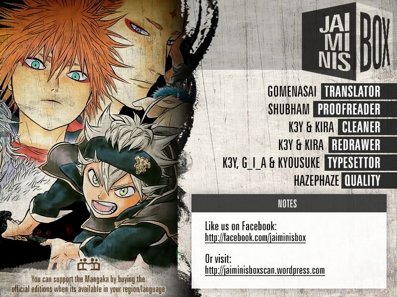 Read Black Clover EN Manga Online