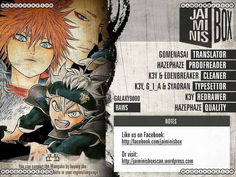 Read Black Clover EN Manga Online