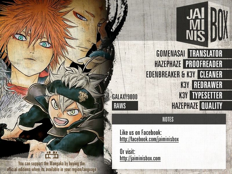 Read Black Clover EN Manga Online