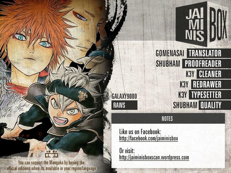 Read Black Clover EN Manga Online