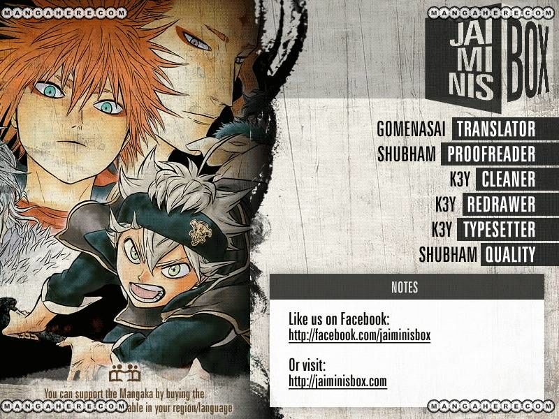 Read Black Clover EN Manga Online