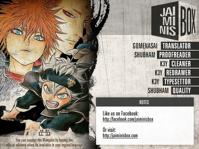 Read Black Clover EN Manga Online