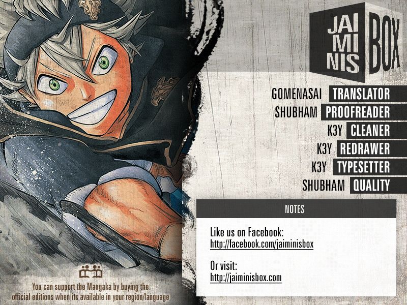 Read Black Clover EN Manga Online