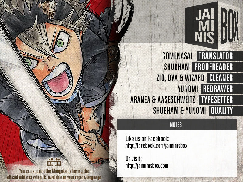 Read Black Clover EN Manga Online