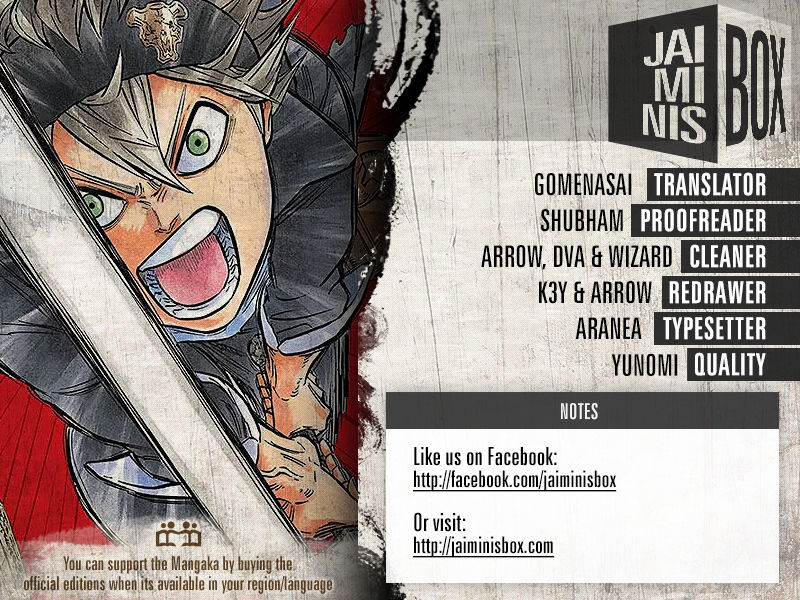 Read Black Clover EN Manga Online