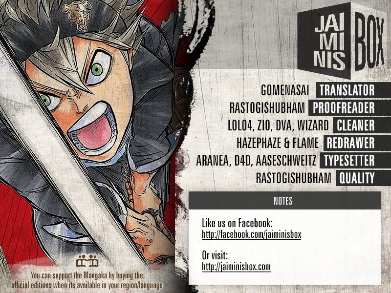 Read Black Clover EN Manga Online