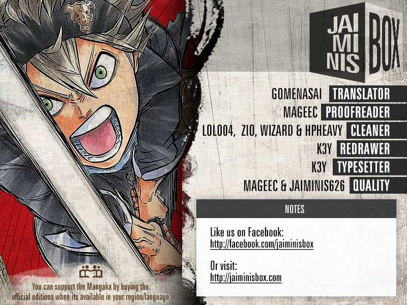 Read Black Clover EN Manga Online