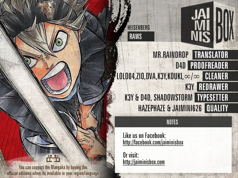 Read Black Clover EN Manga Online