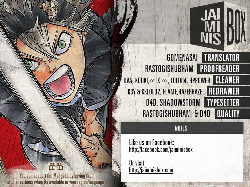 Read Black Clover EN Manga Online