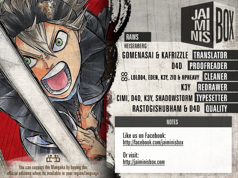 Read Black Clover EN Manga Online