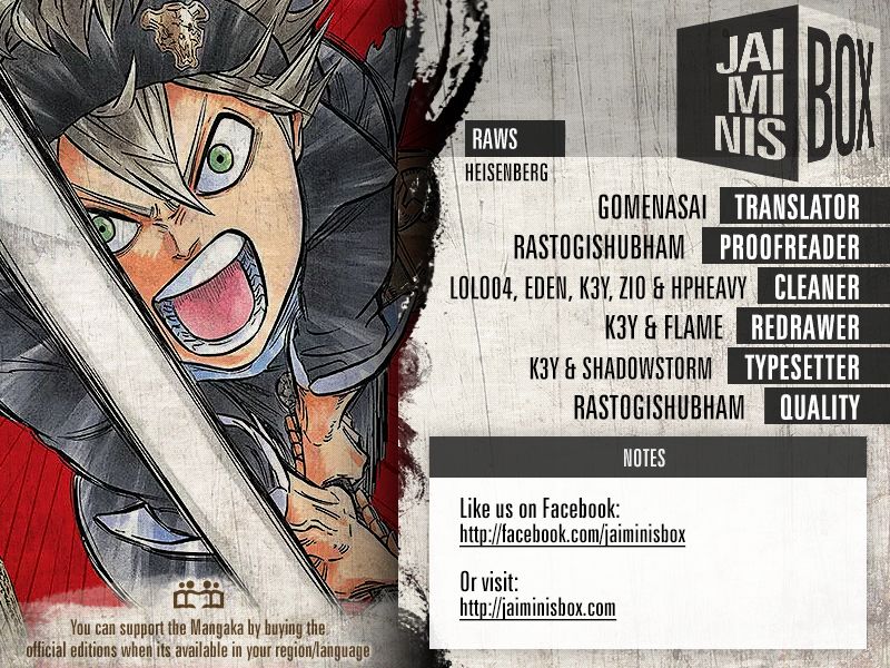 Read Black Clover EN Manga Online