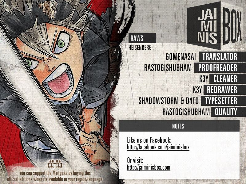 Read Black Clover EN Manga Online