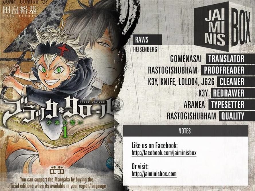 Read Black Clover EN Manga Online