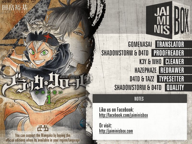 Read Black Clover EN Manga Online