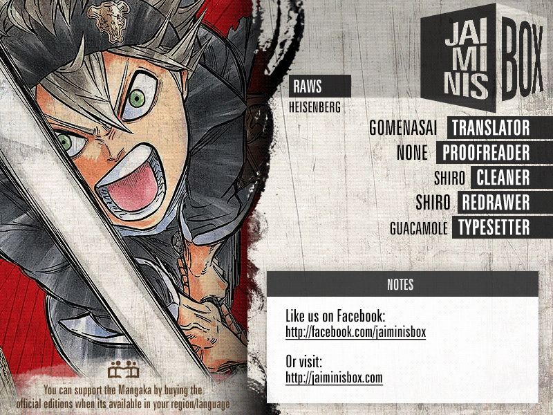 Read Black Clover EN Manga Online