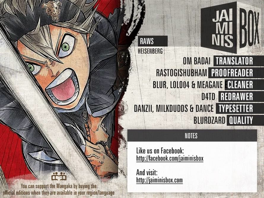 Read Black Clover EN Manga Online