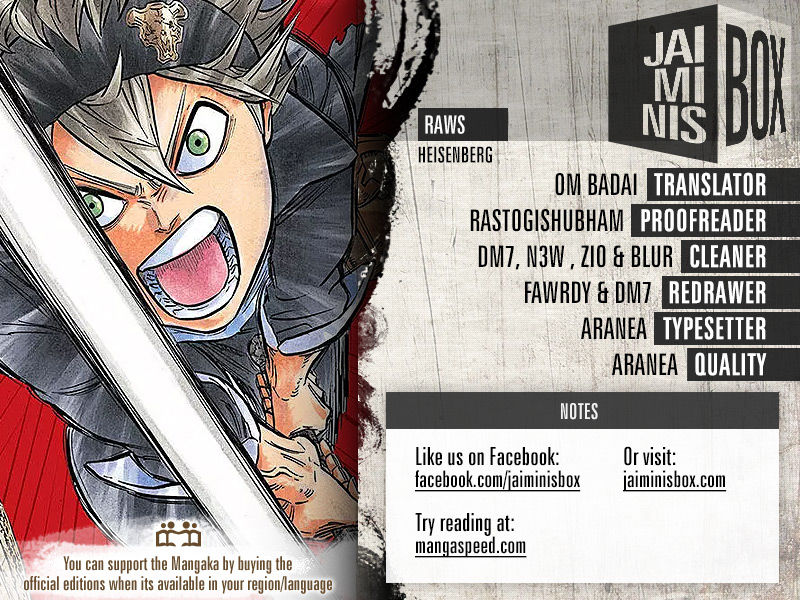 Read Black Clover EN Manga Online