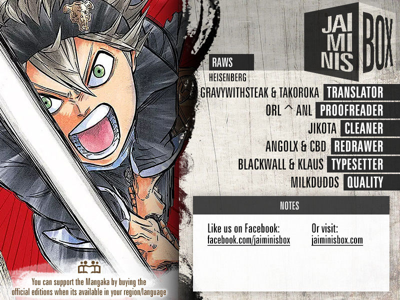 Read Black Clover EN Manga Online