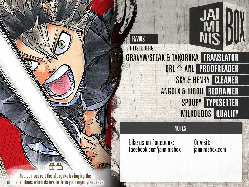 Read Black Clover EN Manga Online