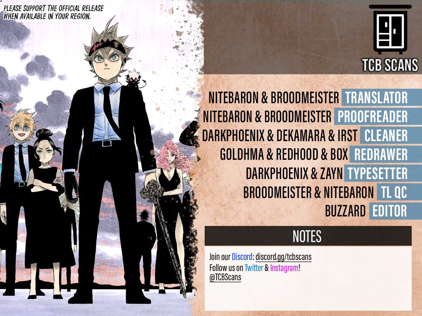 Read Black Clover EN Manga Online