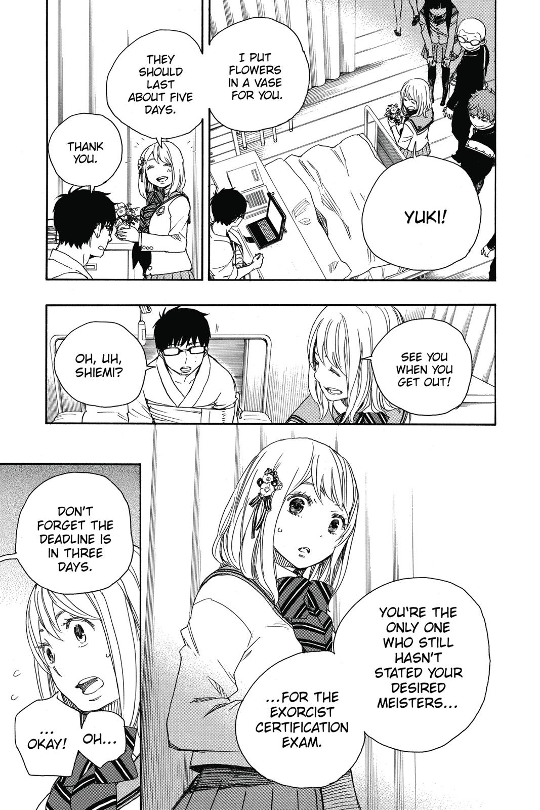 Read Blue Exorcist EN Manga Online